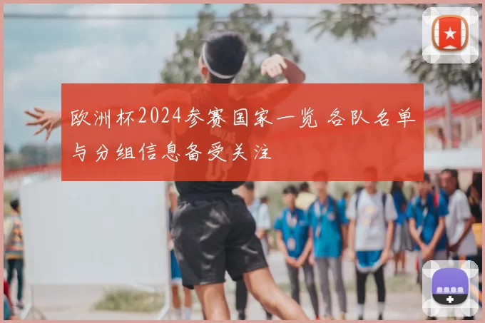 欧洲杯2024参赛国家一览 各队名单与分组信息备受关注