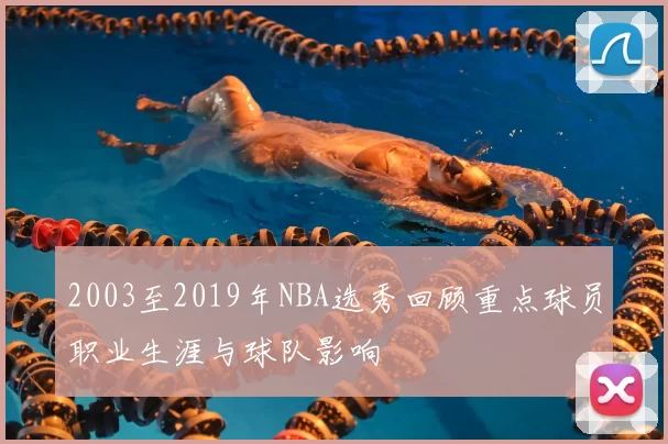 2003至2019年NBA选秀回顾重点球员职业生涯与球队影响