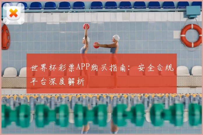 世界杯彩票APP购买指南：安全合规平台深度解析